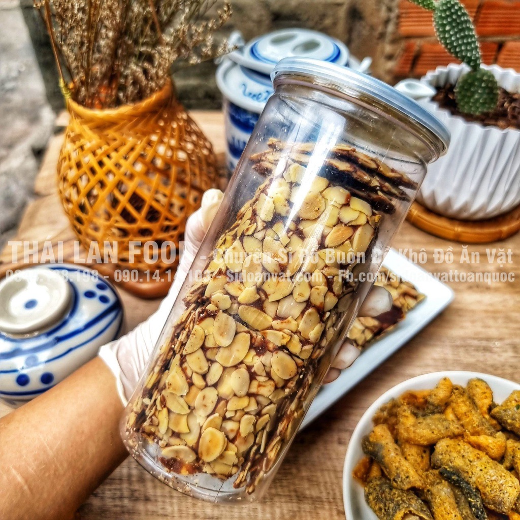 Bánh Ngói Hạnh Nhân (Truyền Thống, Trứng Muối, Socola, Matcha - Trà Xanh) - Bánh ăn kiêng Healthy Giảm Cân