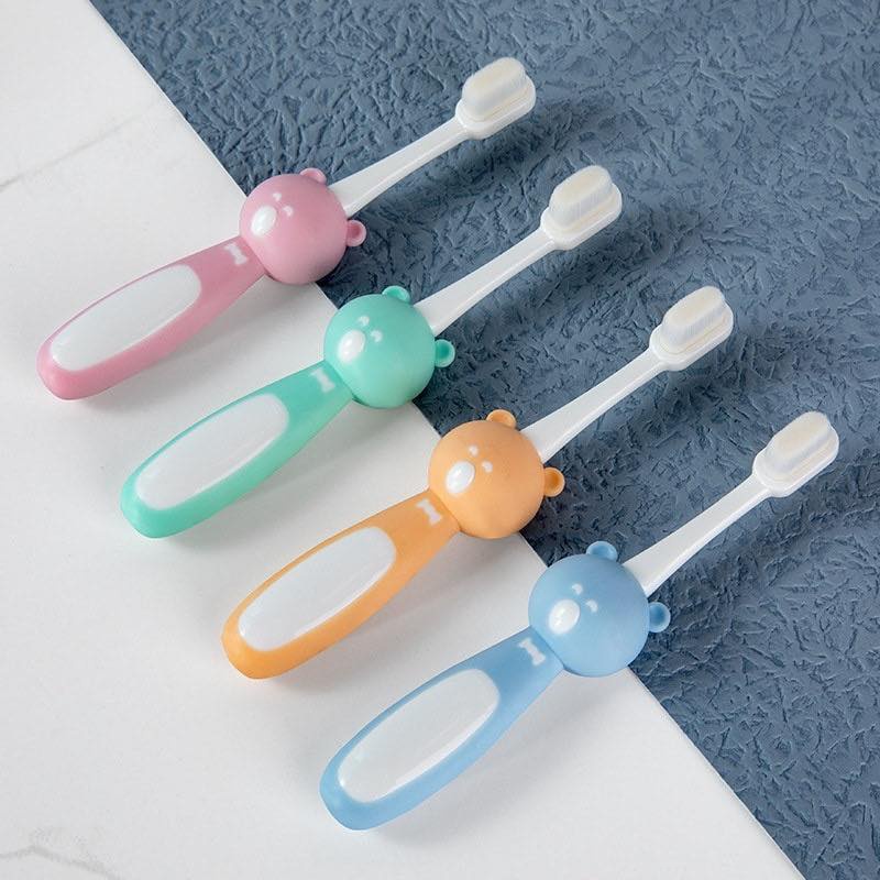 Bàn chải đánh răng sợi tơ mềm mỏng cho bé - Little Maven Official Store