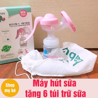 Máy hút sữa Babuu tặng 6 túi trữ sữa