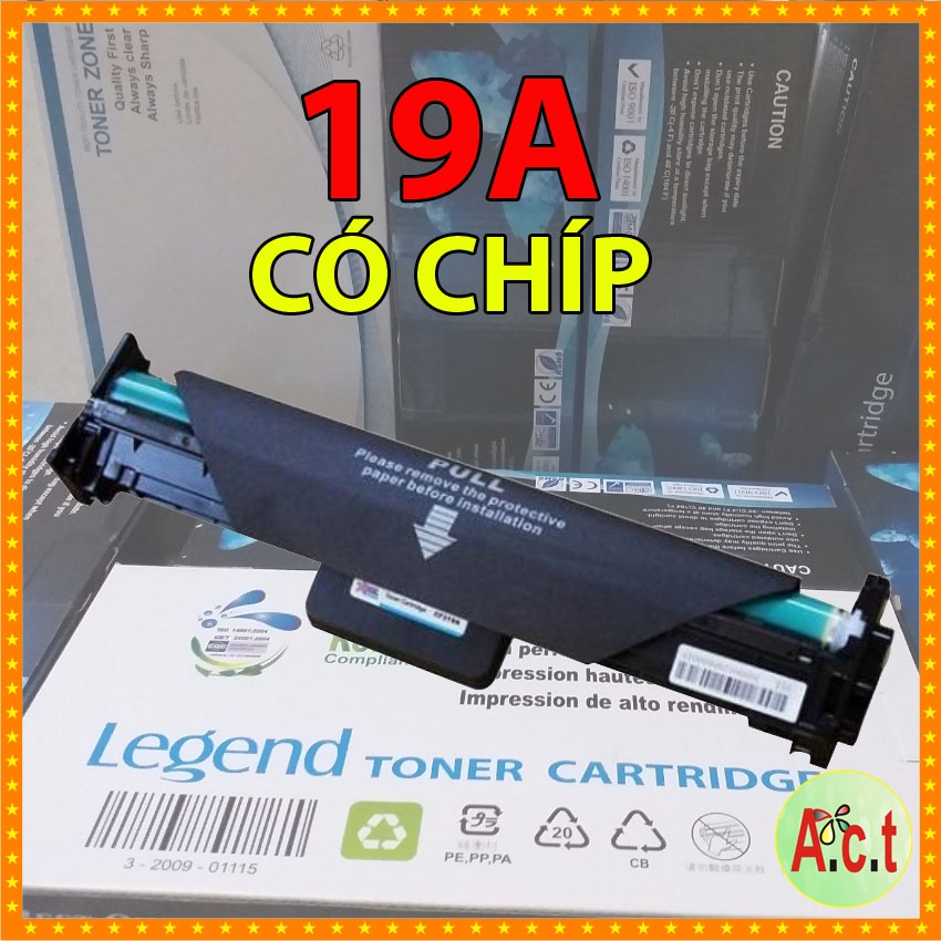Hộp mực máy in HP laserjet Pro M102a, M102w, M130A, M130FN, M130FW, M130NW, cartridge 17A-19A, mới 100%