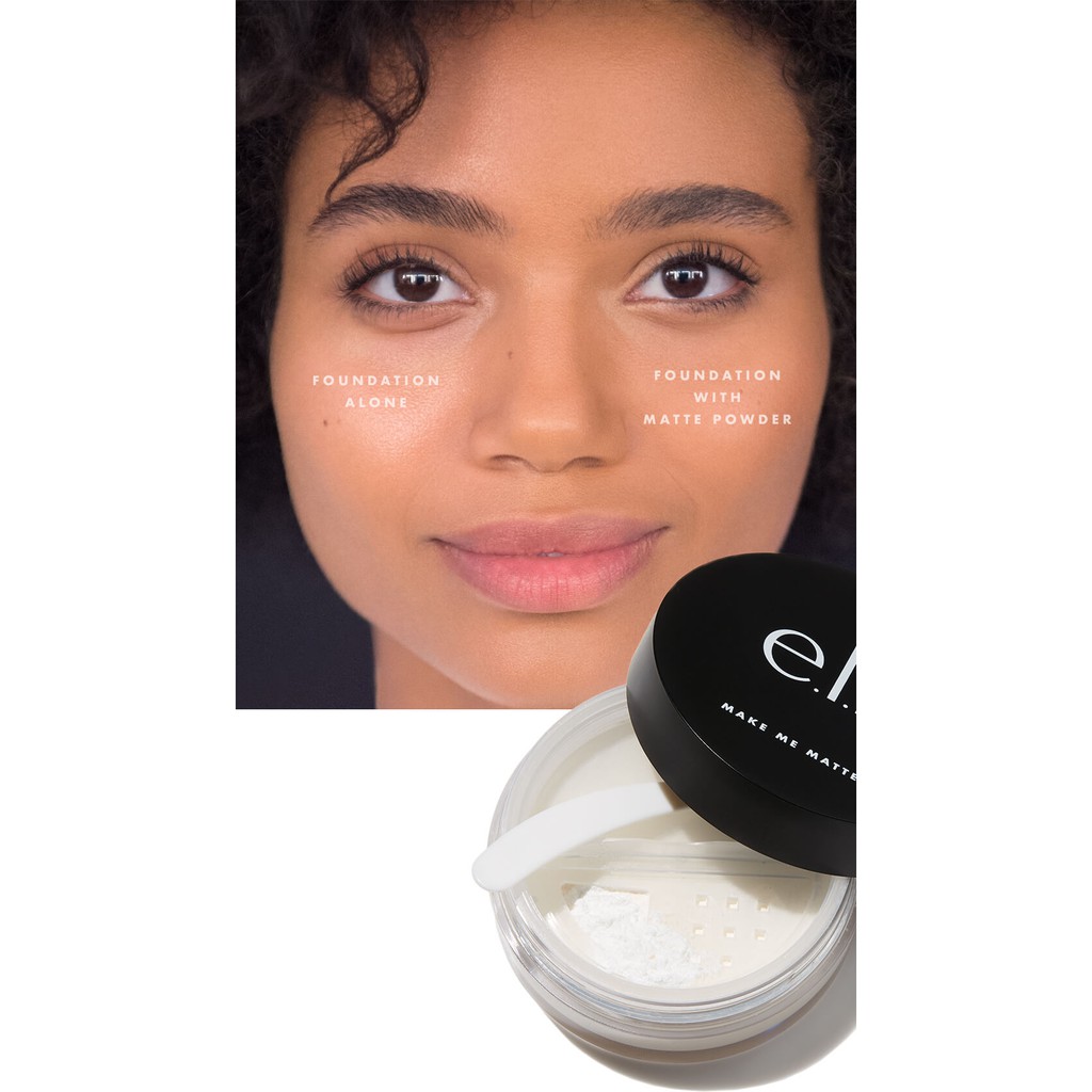 Bột phấn trộn foundation thần thánh cho da dầu e.l.f. Make Me Matte Foundation Adjuster 7.7g