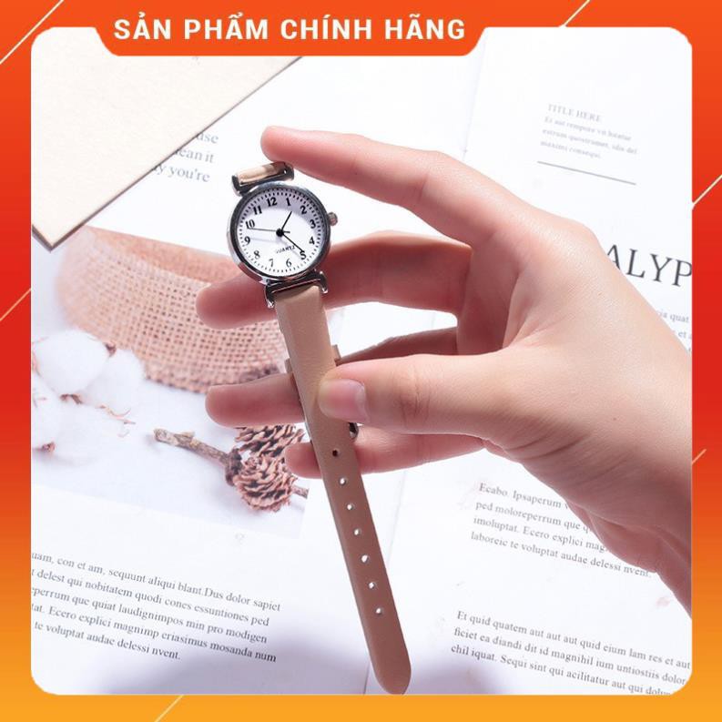 [Hàng Chính Hãng]  Đồng hồ thời trang nữ dây da AKS05 mặt số dể dàng xem giờ [Uy tín về chất lượng] | BigBuy360 - bigbuy360.vn