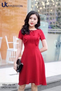 Đầm xoè thân bèo UK(UKDV1811003)