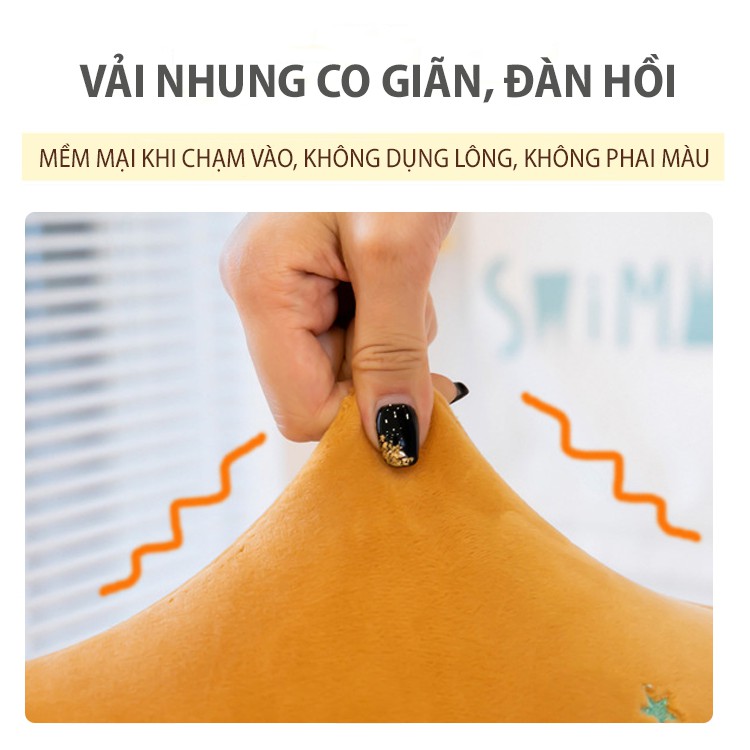 Gấu bông sư tử mặt hoa bông gòn êm ái, Thú bông sư tử nhồi bông siêu to đáng yêu cho bé - Otama Bedding