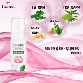 Bọt phụ khoa sinh học lá sen
