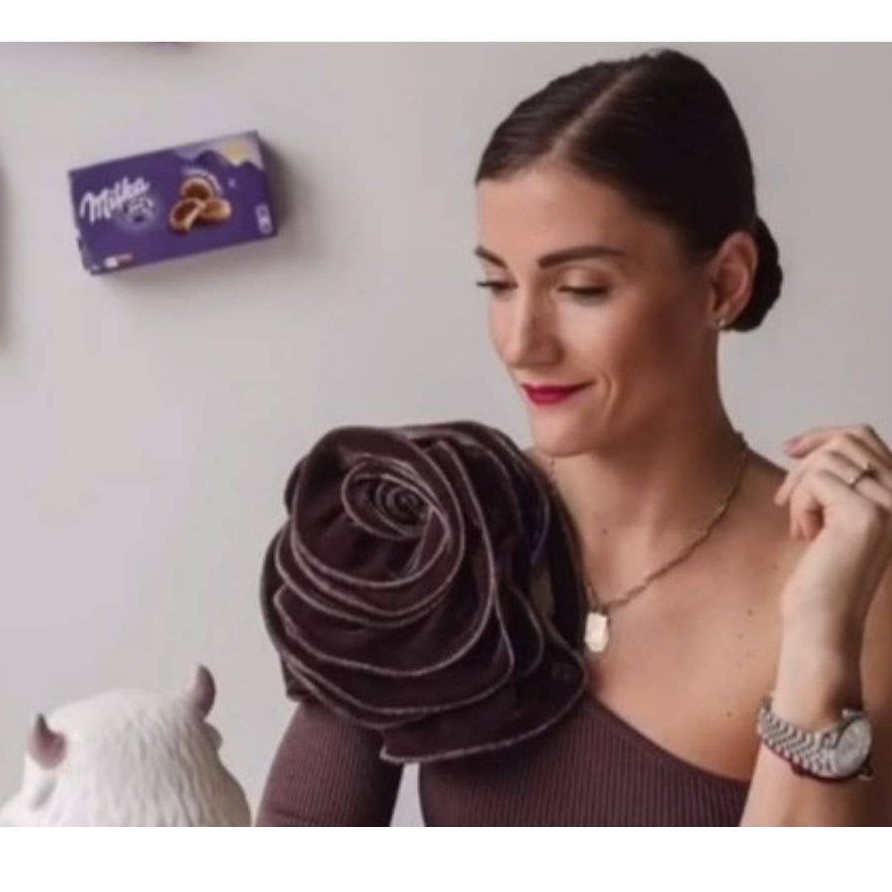 Áo dệt kim đính hoa vai ZARA Auth