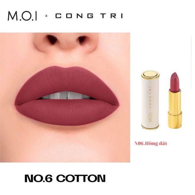 [M.O.I Hồ Ngọc Hà] Son Môi Lì - Son MOI Cosmetics Hồ Ngọc Hà x Công Trí 2021 Phiên Bản Giới Hạn -KDN | BigBuy360 - bigbuy360.vn