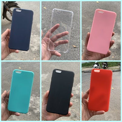Ốp lưng dẻo Iphone 6 plus / Iphone 6s plus nhiều màu