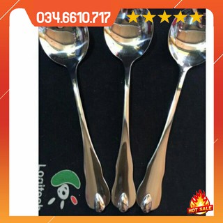 Combo 5 Thìa inox giọt nước Hàn Quốc cao cấp