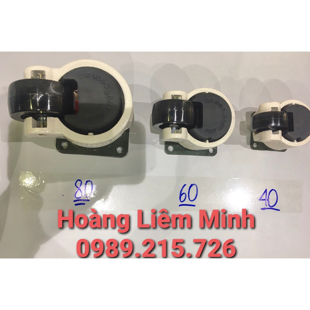 BÁNH XE FOOT MASTER GD-40F | Bánh xe đẩy FOOT MASTER GD-40F