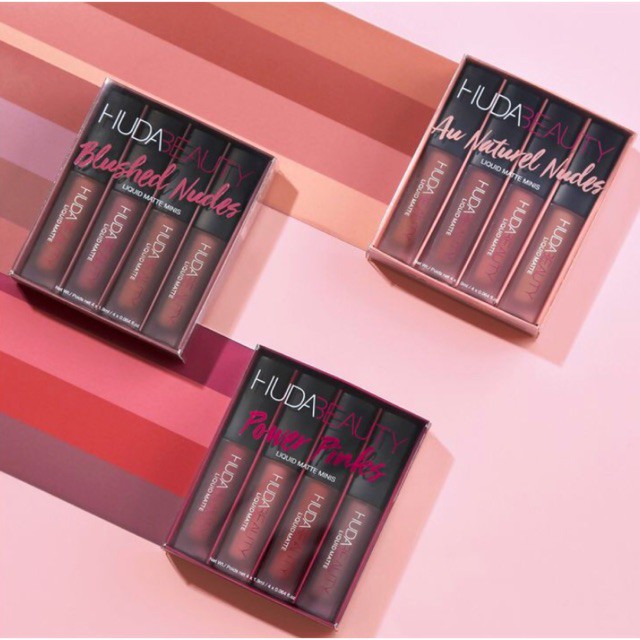 Huda Beauty (Hàng Mới Về) Son Kem Lì Huda Minis Phiên Bản Mới | BigBuy360 - bigbuy360.vn