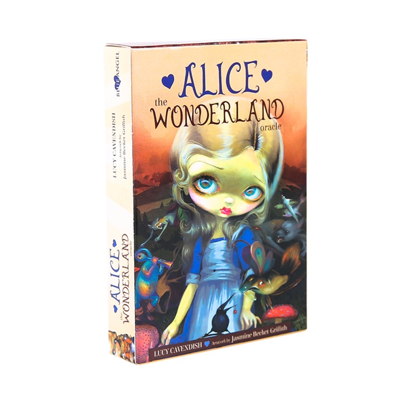 Bộ Bài Tarot 45 Lá In Chữ Tiếng Anh Alice The Wonderland