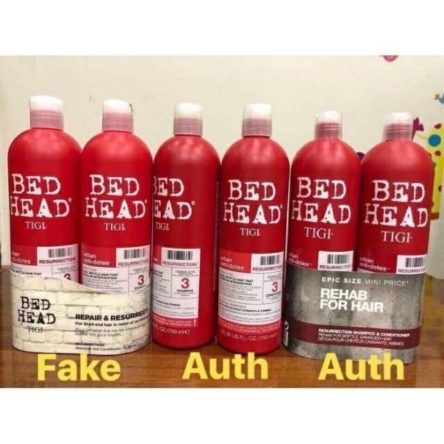 Dầu gội và dầu xả tái sinh TIGI Resurrection Level 3 750ml
