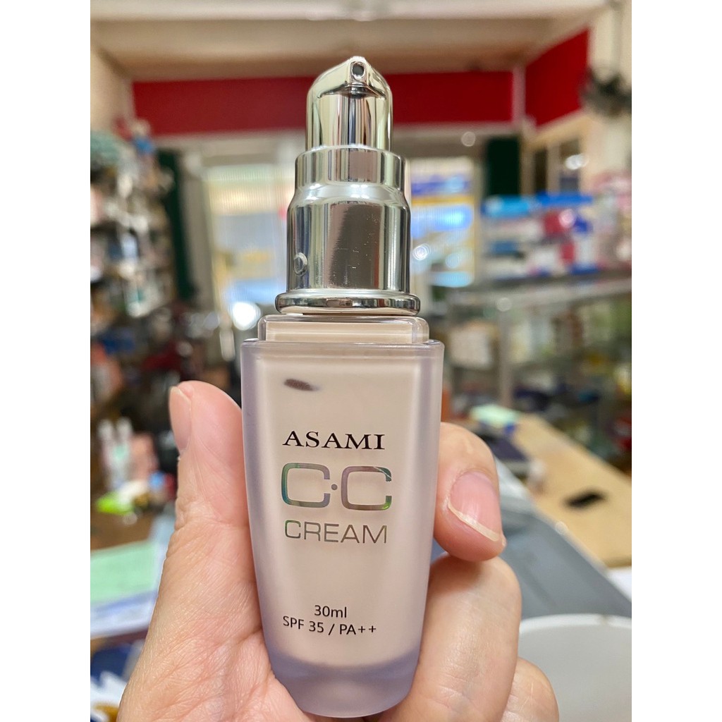Kem nền Asami CC Cream 30ml SPF35 dưỡng ẩm, chống nắng, cho lớp nền hoàn hảo | BigBuy360 - bigbuy360.vn