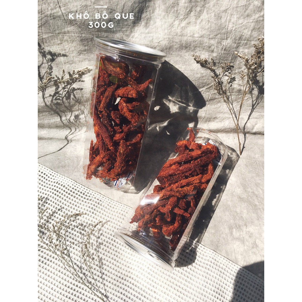  Khô Bò Que Hồng Ngự Nhà Làm Loại 1 Hũ 300g và Hũ 500g - Đồ Ăn Vặt Nhà Làm | BigBuy360 - bigbuy360.vn