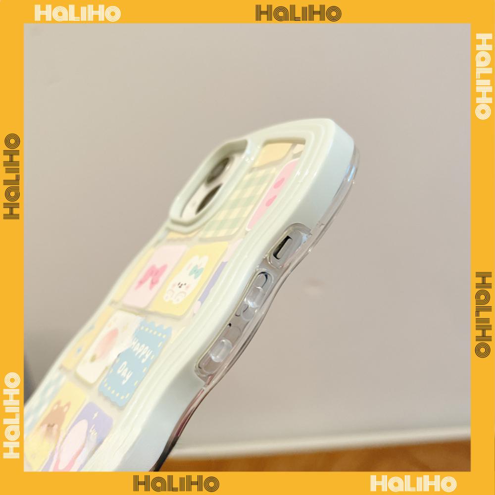 iPhone Case Candy Color Wave 2-in-1 Silicone Soft Case Airbag Shockproof Protection Camera Cartoon Cute Compatible For iPhone 11 Pro Max 13 Pro Max 12 Pro Max 7Plus xr XS Max
