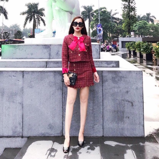 Set dạ tag nơ đá