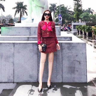 Set dạ tag nơ đá