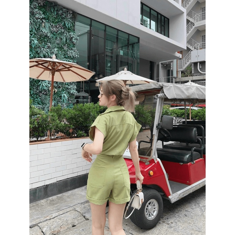 Sét Bộ 2 Món Áo Cổ Sơ Mi Kết Hợp Quần Đùi Chất Tuyết Mưa Mịn Mát Mặc Đẹp Phù hợp Đi Làm, Đi Chơi, Du Lịch NEW UNISEX