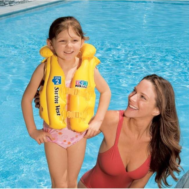 Áo phao bơi có viền đỡ cổ, lưng thăng bằng an toàn cho bé từ 12 đến 25Kg (3 màu tùy chọn) !