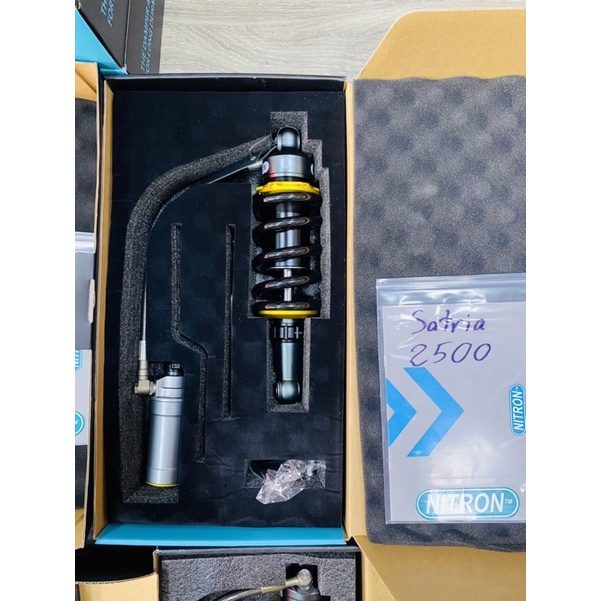 Phuộc Nitron Đông Nam Á cho Satria mẫu mới