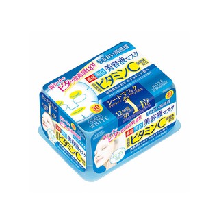Mặt nạ dưỡng trắng vitamin C Kose 30 miếng