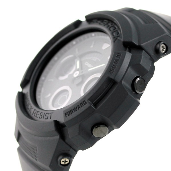Đồng hồ nam dây nhựa Casio G-Shock chính hãng Anh Khuê AW-591BB-1ADR (46mm)