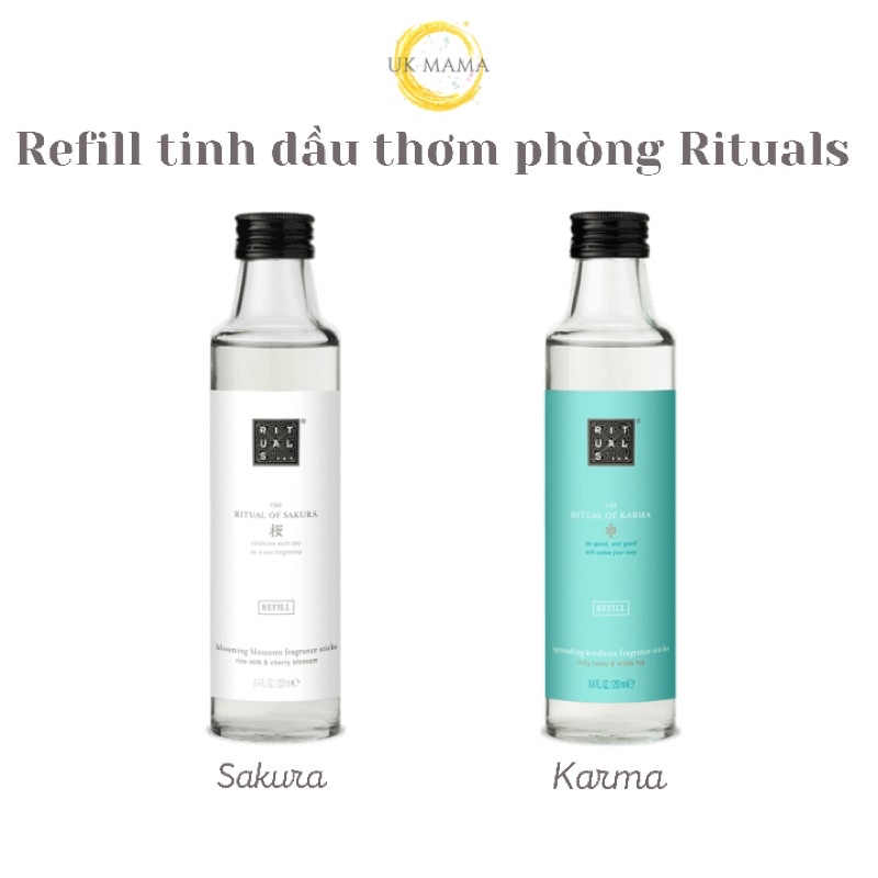 Refill tinh dầu thơm phòng Rituals dòng classic 250ml