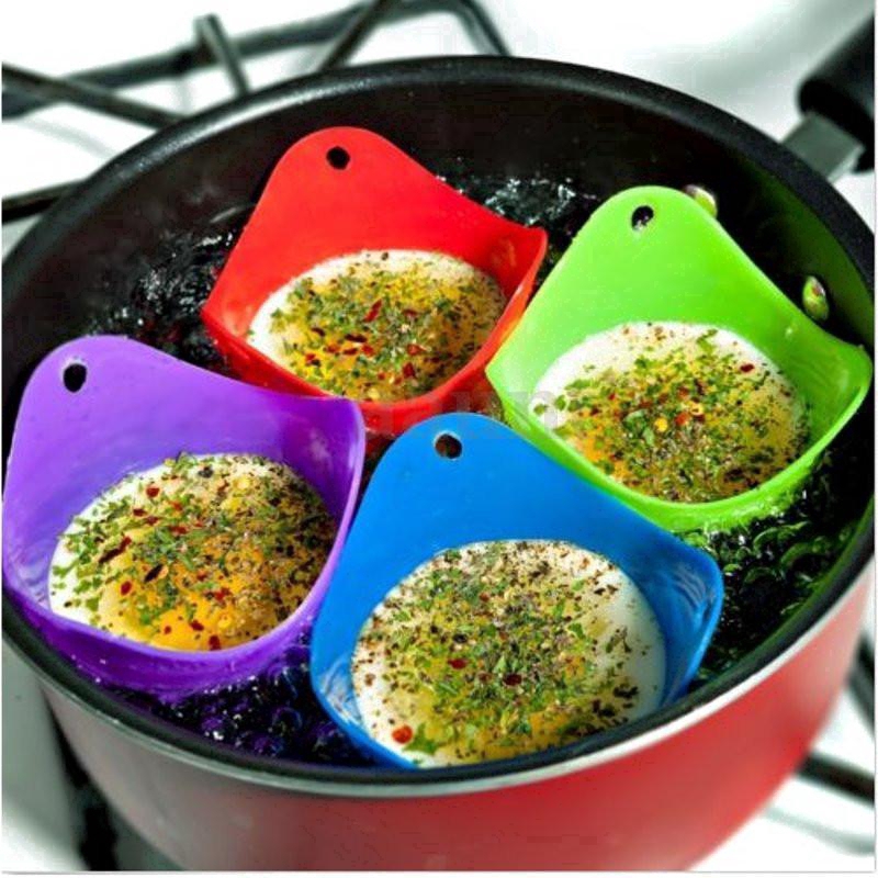 Khuôn chần trứng bằng silicon