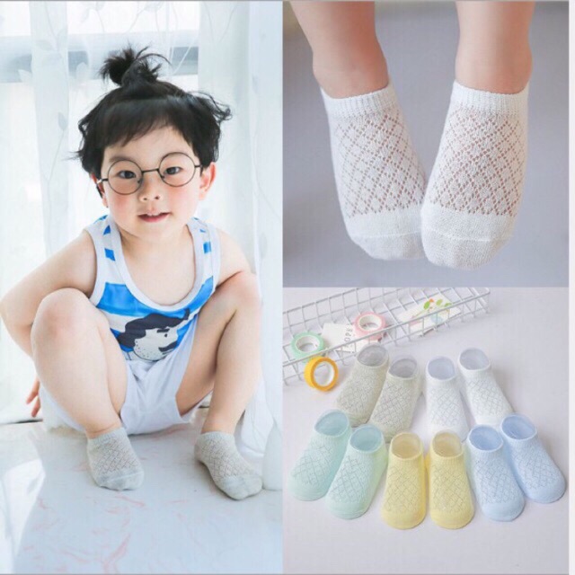 Tất lưới cho bé ( sét 5 đôi)