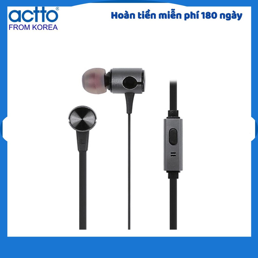 Tai nghe nam châm Magnet Earphone Actto ERP-93 HÀNG NỘI ĐỊA HÀN QUỐC CAO CẤP CHÍNH HÃNG