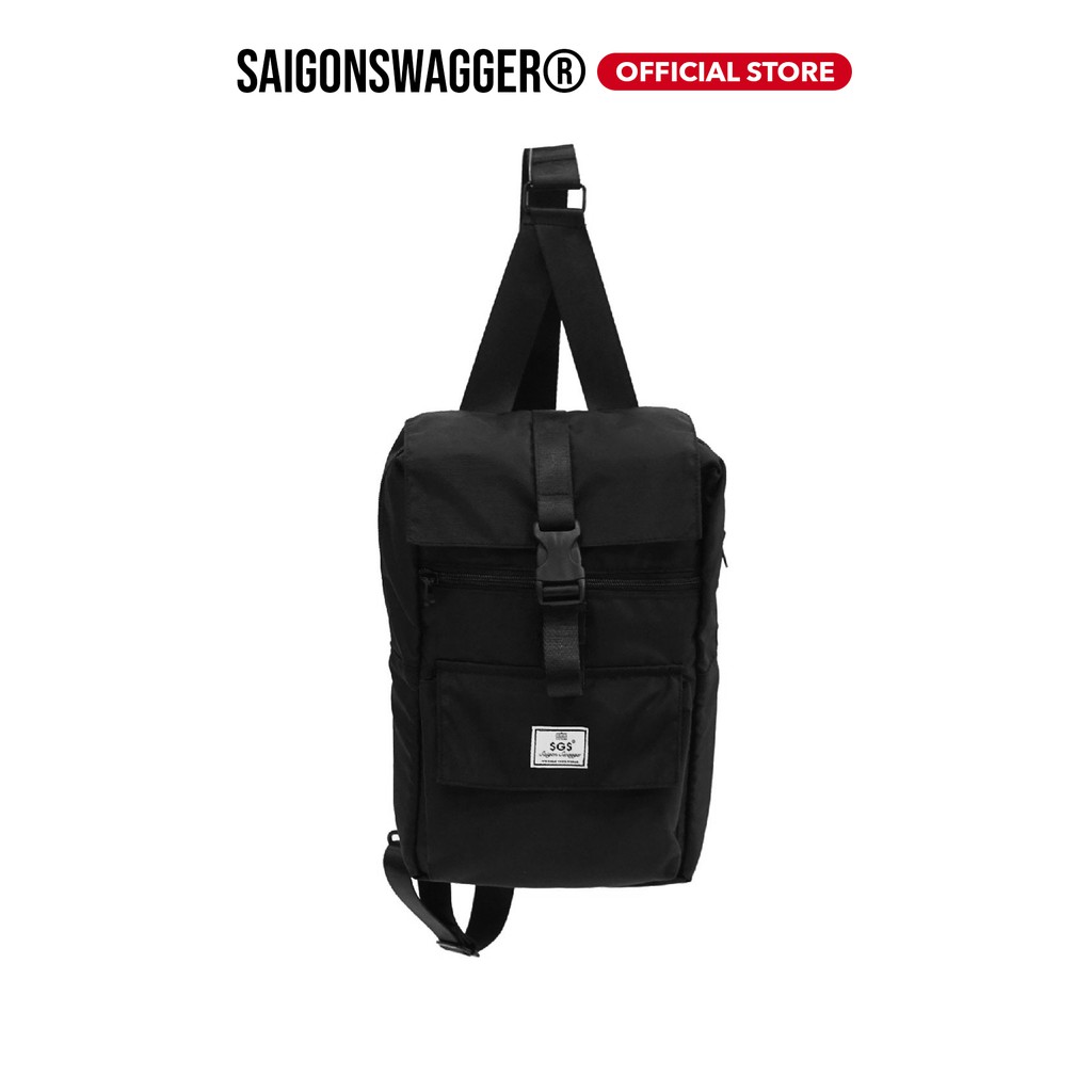 Túi Đeo Chéo Nam, Nữ SAIGON SWAGGER® SGS Logo Sling Bag-Ngăn Chống Sốp Laptop 12inch