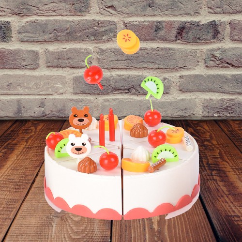[GIÁ SỐC] Đồ chơi bánh kem sinh nhật mô hình buổi tiệc nấu ăn cho bé gái dễ thương nhiều món có âm thanh