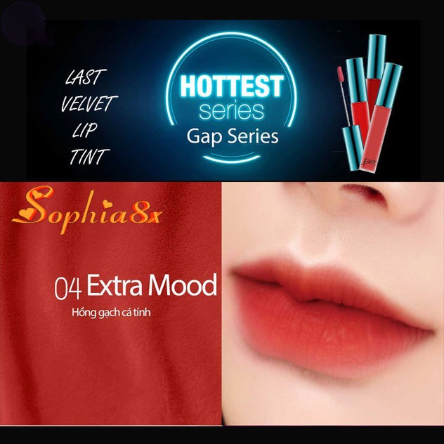 Son kem lì Last Velvet Lip Tint Hottest Series Version 4 16-20