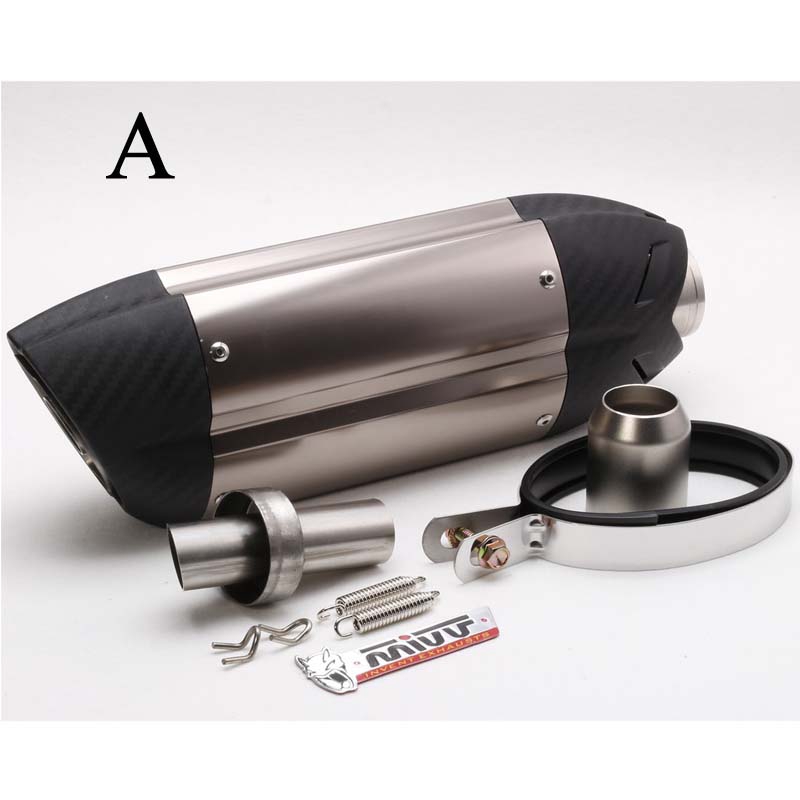 Ống Pô Xả Khí 51mm Mivv Có Thể Tháo Rời Db Killer Chuyên Dụng Cho Xe Mô Tô