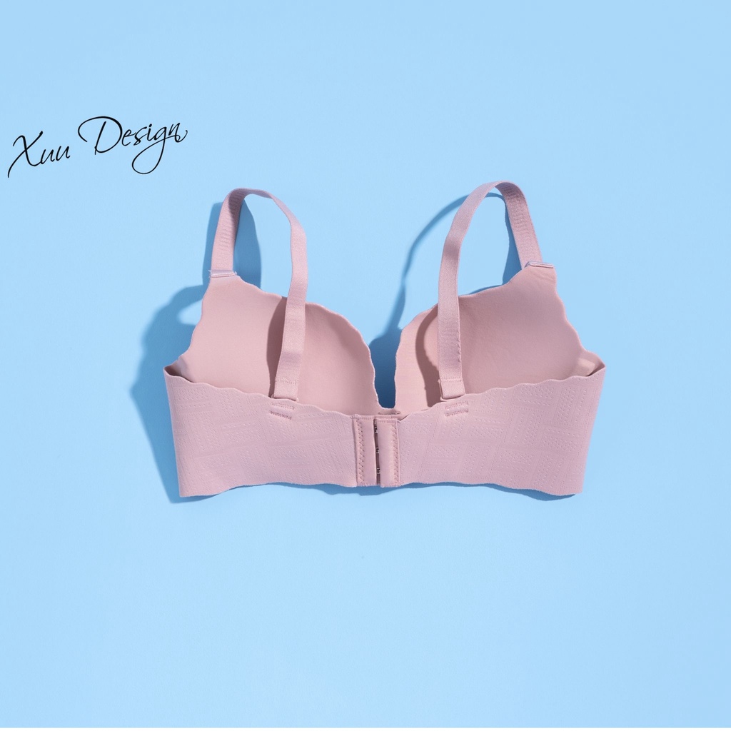 Áo lót ngực su đệm dày nâng ngực không gọng XUU AV03