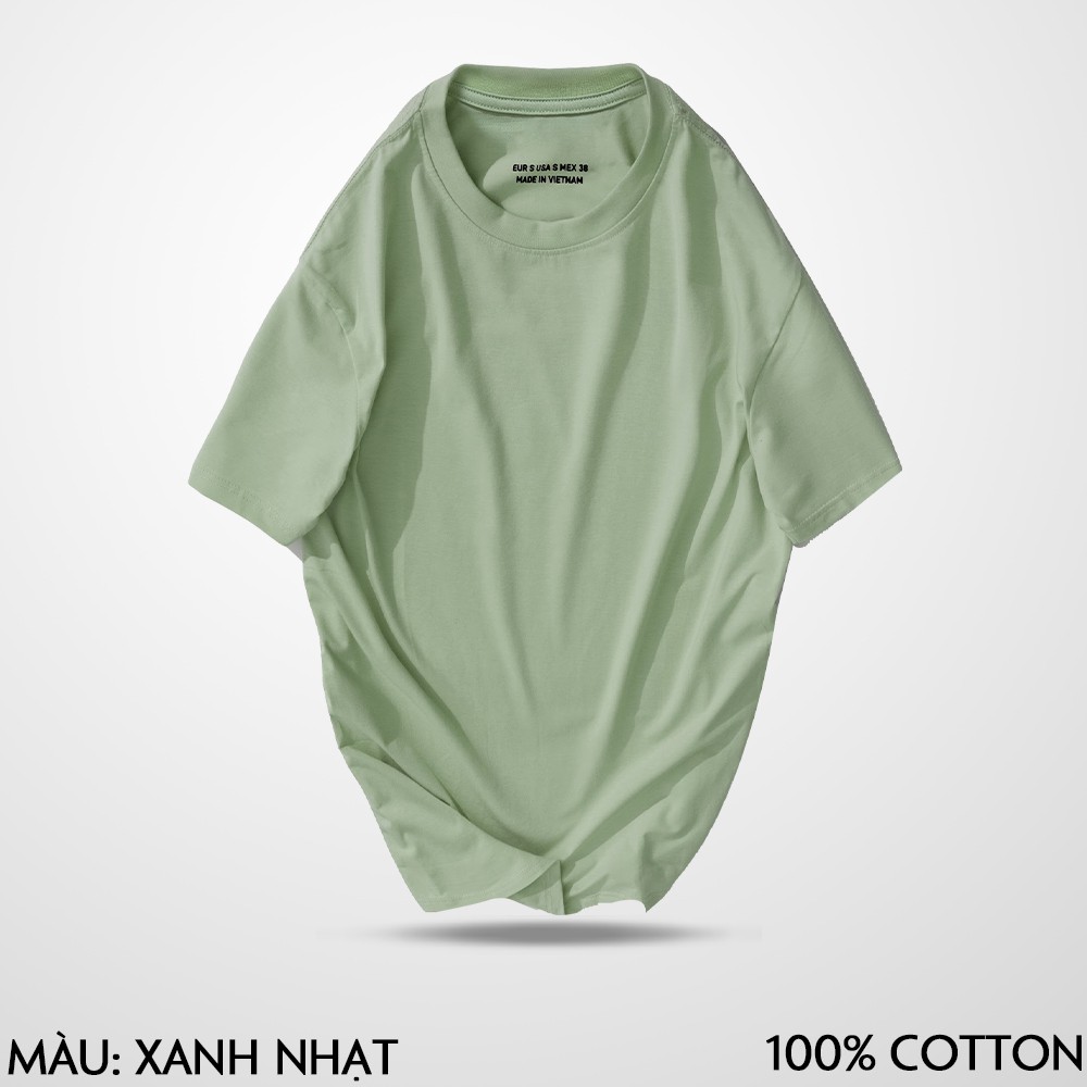 Áo Thun Nam Kboy Shop Áo Phông trơn Tay Ngắn Basic Unisex 100% Cotton Đẹp Co Giãn, Dáng Suông - AT01 | BigBuy360 - bigbuy360.vn