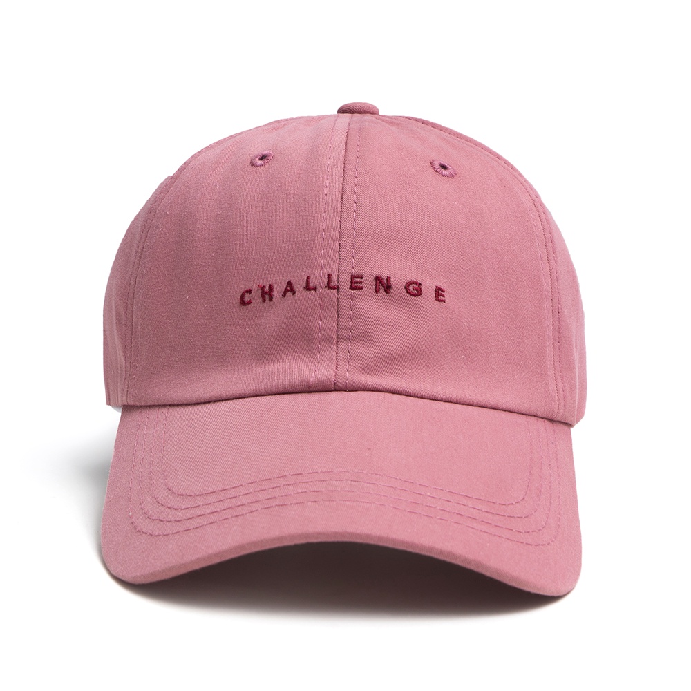 Mũ lưỡi trai màu trơn in chữ thời trang dành cho nữ