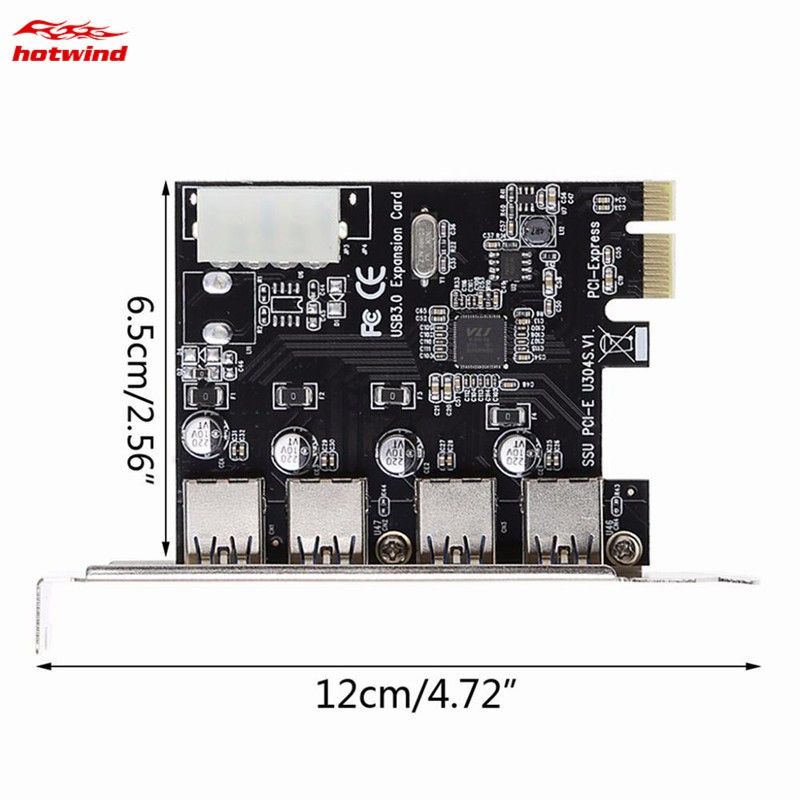 Thẻ mở rộng PCI 4 cổng USB 3.0 chuyên nghiệp