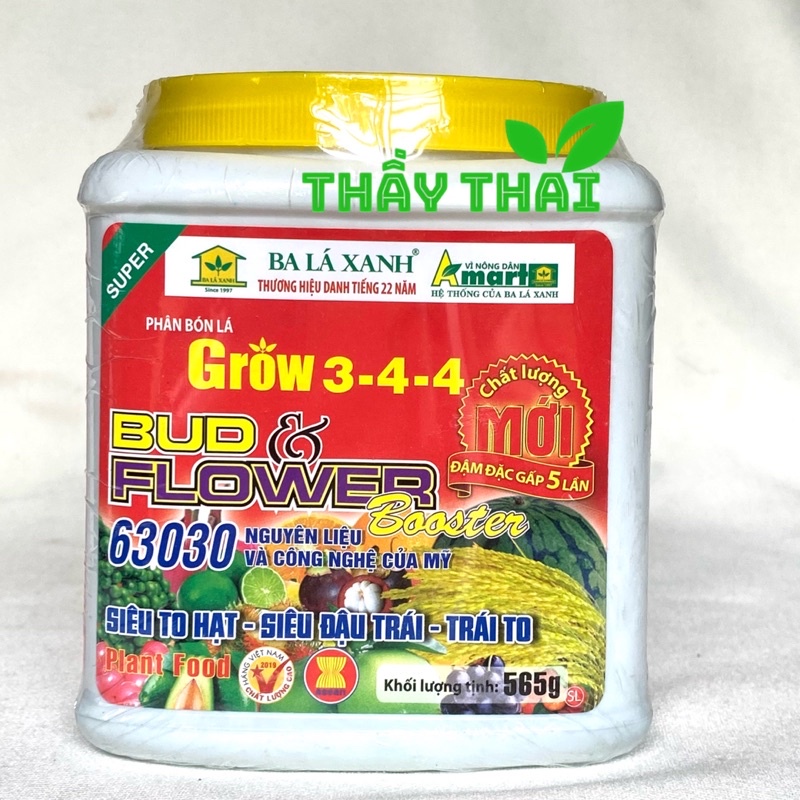 Phân Bón 6-30-30 tăng vị ngọt, phẩm chất, màu sắc cây ăn trái,m, quang nông