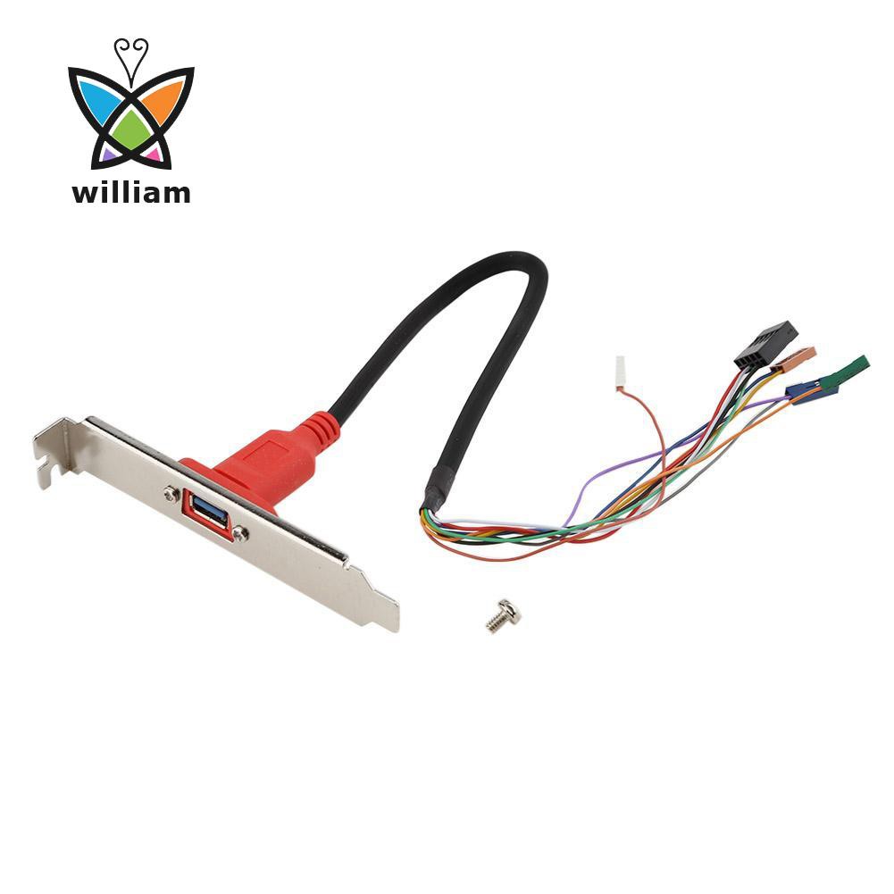 Bộ Chuyển Đổi Nguồn Điện V6 Hai Cổng Usb Chống Nước Có Công Tắc Bật / Tắt Cho Pc Pci