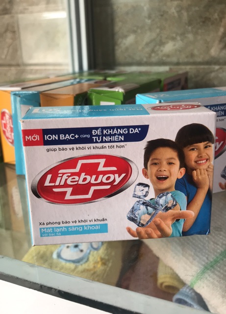 Lifebuoy 125gxà bông cục[giá gốc]