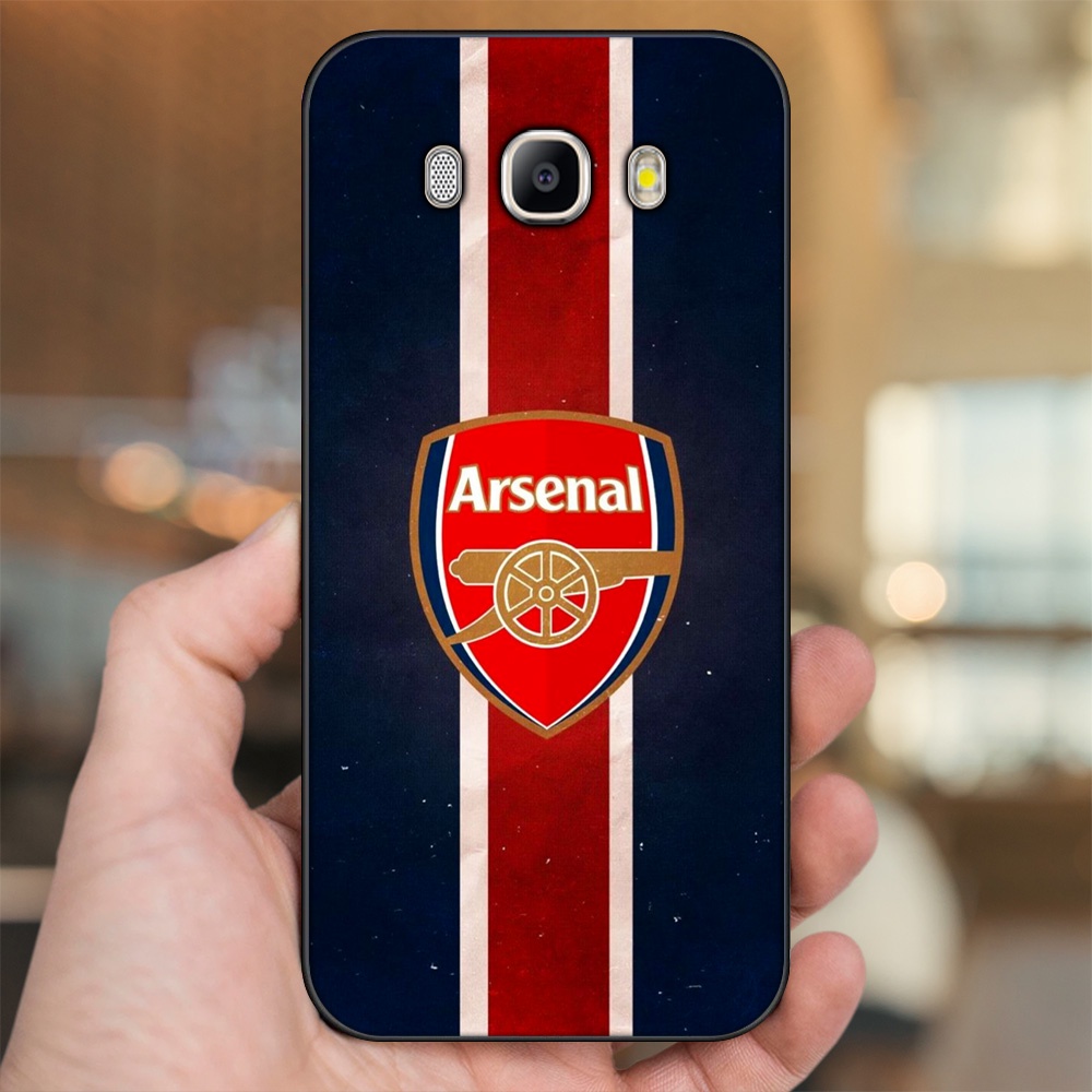 Ốp lưng Samsung J5 2016, J7 2016 viền đen in hình Arsenal FC