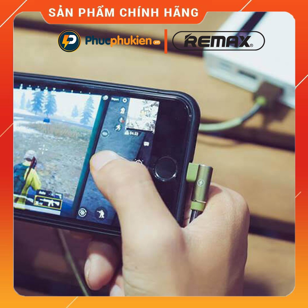 Dây sạc iPhone | Cáp sạc iPhone dài 1m thiết kế chống đứt, rồi sạc nhanh 2.4A chính hãng Remax 119i | BigBuy360 - bigbuy360.vn