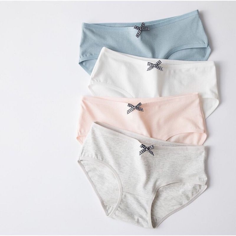 [Mã 12FASHIONSALE1 giảm 10K đơn 50K] Quần Lót Cotton 95% Mềm Mịn Thoáng Khí QLU10 | BigBuy360 - bigbuy360.vn