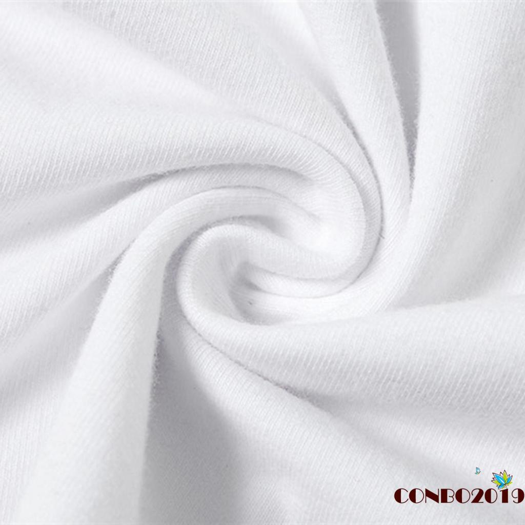 Áo thun lửng ngắn tay in chữ thời trang nữ tính