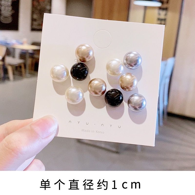 Ghim Cài Áo Kim Loại Hình Hoa Đính Ngọc Trai Nhân Tạo Thời Trang