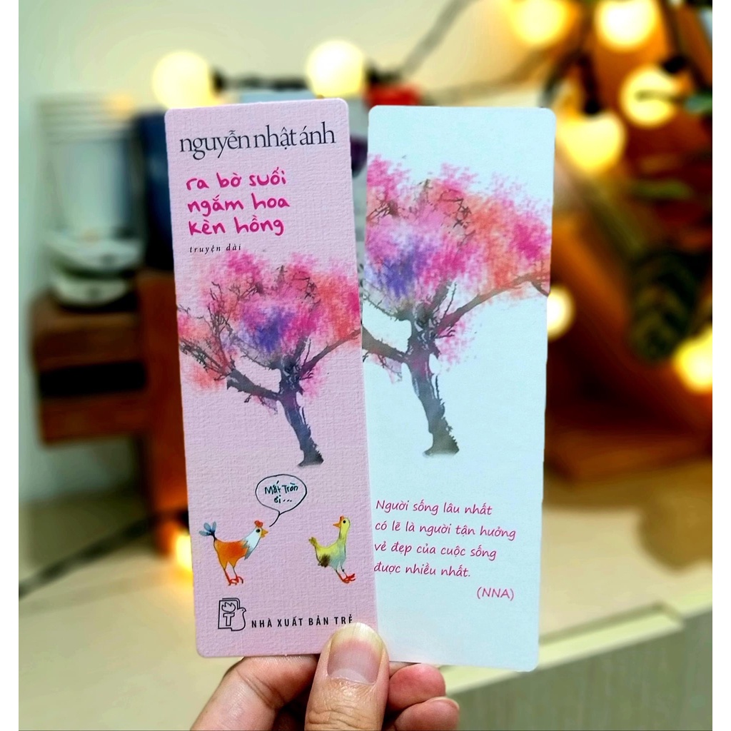 Sách - Ra Bờ Suối Ngắm Hoa Kèn Hồng BC-Tặng Kèm Bookmark va Thiệp Trái Tim và Phiên Bản Khổ Nhỏ Sách Út Quyên Và Tôi