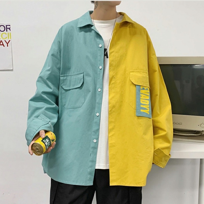 Áo khoác unisex bất đối xứng