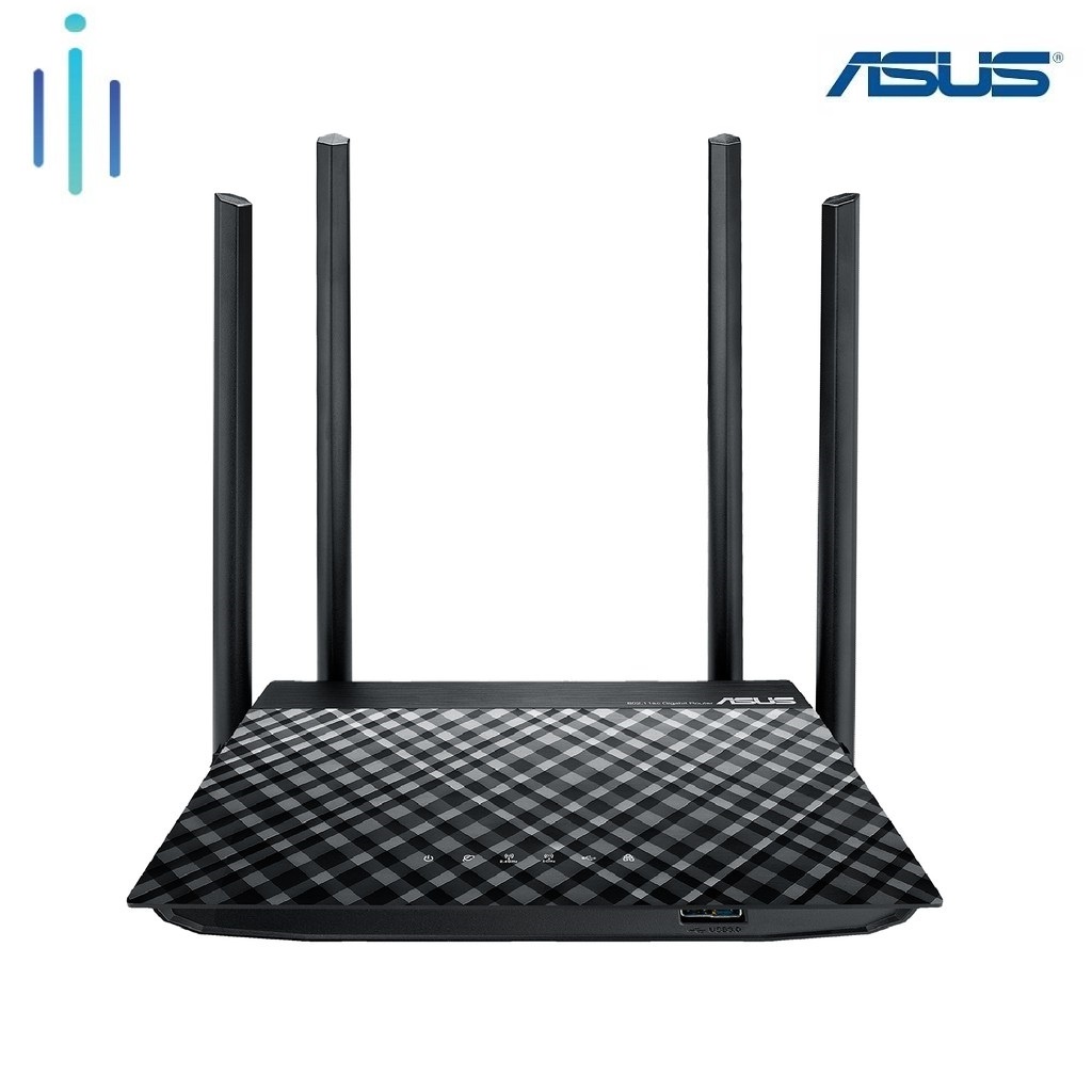 Router ASUS RT-AC1300UHP AC1300 MU-MIMO 2 Băng Tần 2.4GHz/5GHz